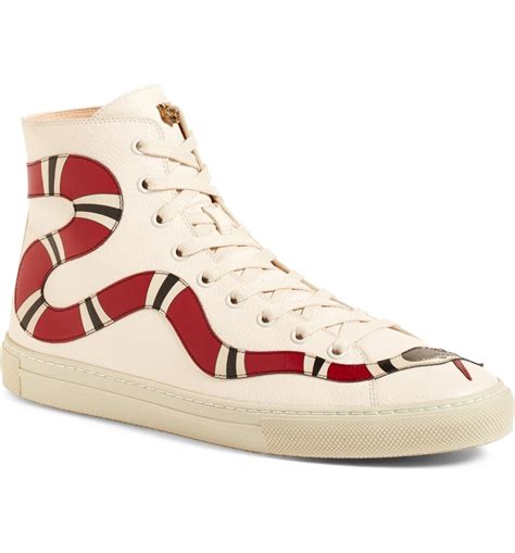 gucci snake hi tops|Gucci high top sneakers.